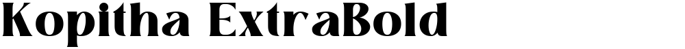 Kopitha ExtraBold