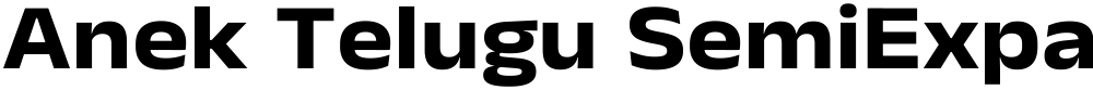 Anek Telugu SemiExpanded