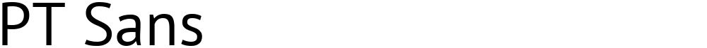 PT Sans