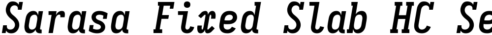 Sarasa Fixed Slab HC Semibold