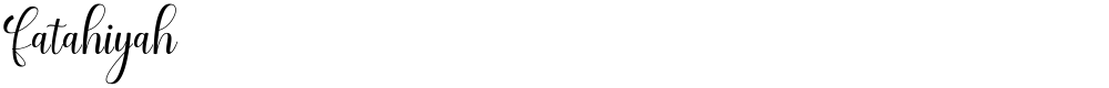 Fatahiyah