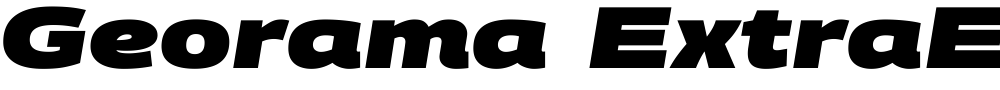 Georama ExtraExpanded Black