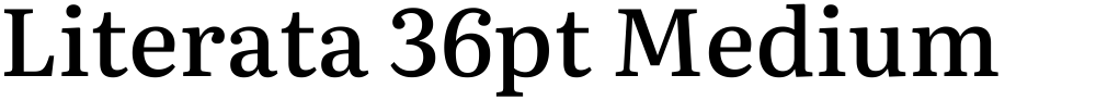 Literata 36pt Medium