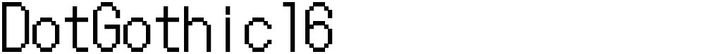 DotGothic16