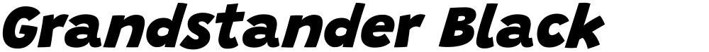 Grandstander Black