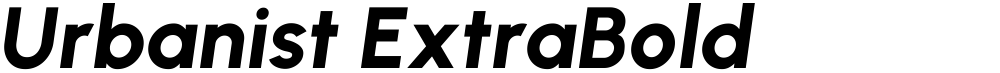 Urbanist ExtraBold