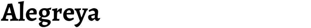 Alegreya
