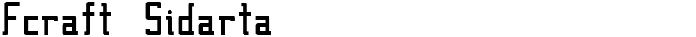Fcraft Sidarta