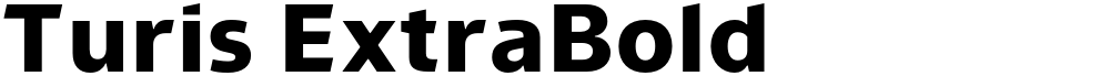 Turis ExtraBold