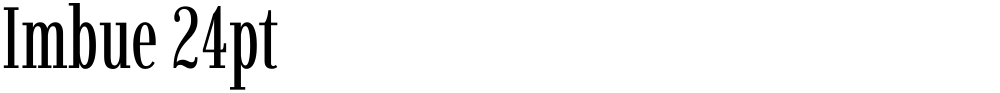 Imbue 24pt