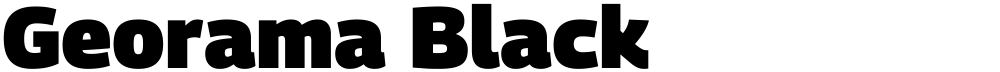 Georama Black