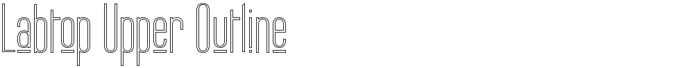 Labtop Upper Outline