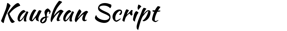 Kaushan Script