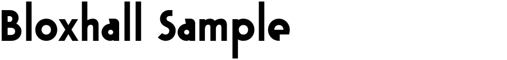Bloxhall Sample