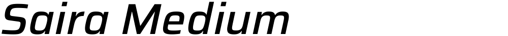 Saira Medium