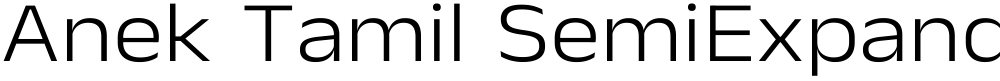Anek Tamil SemiExpanded Light