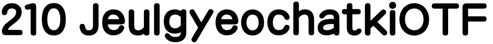 210 JeulgyeochatkiOTF
