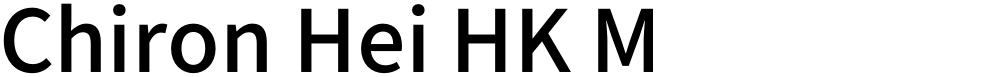 Chiron Hei HK M