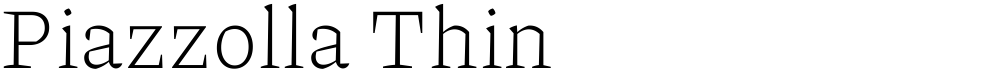 Piazzolla Thin