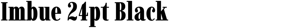 Imbue 24pt Black