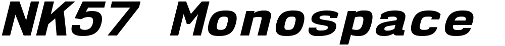 NK57 Monospace