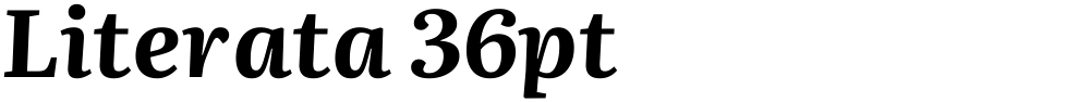 Literata 36pt