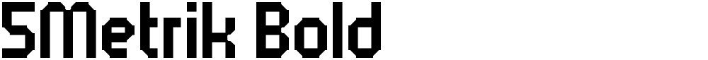 5Metrik Bold