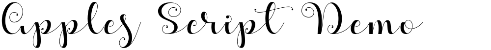 Apples Script Demo