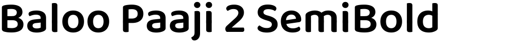 Baloo Paaji 2 SemiBold