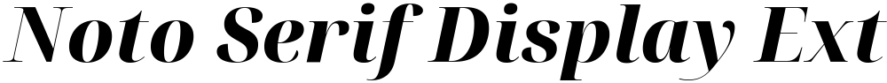 Noto Serif Display ExtraBold