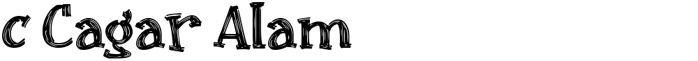 c Cagar Alam