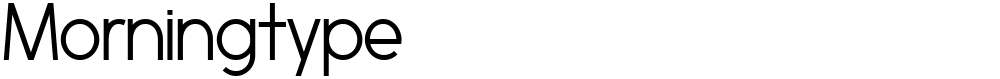 Morningtype