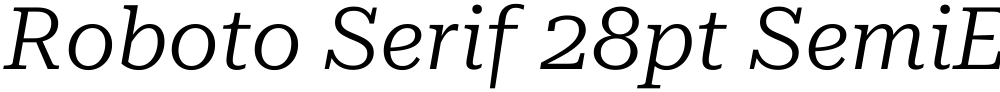 Roboto Serif 28pt SemiExpanded Light