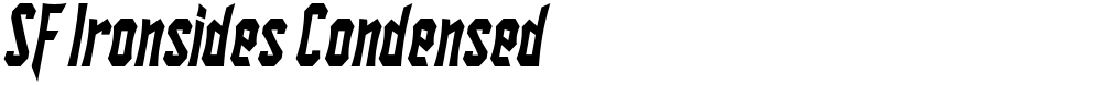 SF Ironsides Condensed