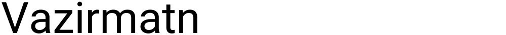 Vazirmatn