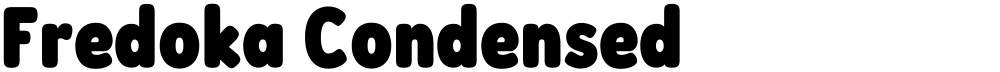 Fredoka Condensed