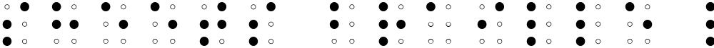 Sheets Braille Light