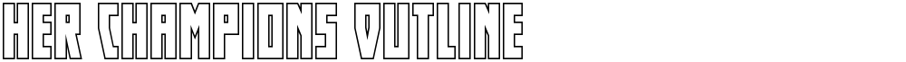 Her Champions Outline