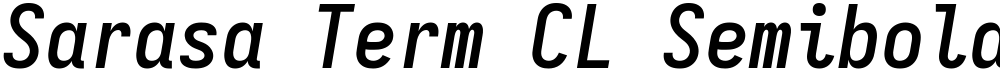 Sarasa Term CL Semibold