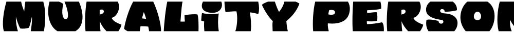 Murality PERSONAL USE ONLY Black