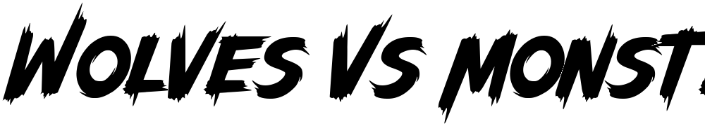 Wolves Vs Monster Slant DEMO