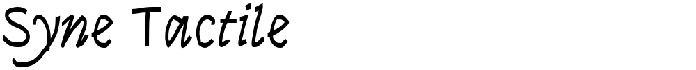 Syne Tactile
