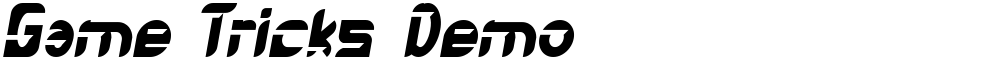 Game Tricks Demo