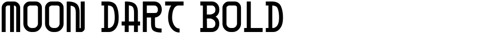 Moon Dart Bold