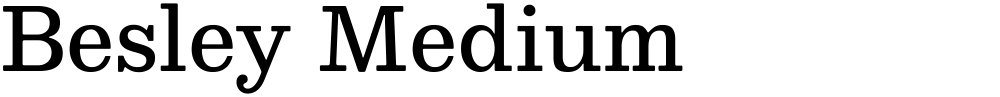Besley Medium