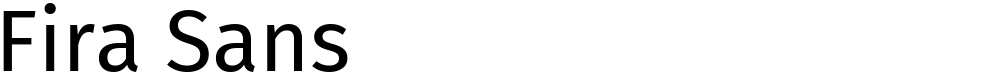 Fira Sans