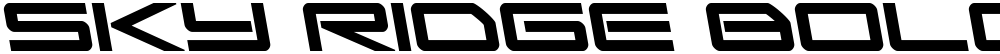 Sky Ridge Bold Semi-Leftalic