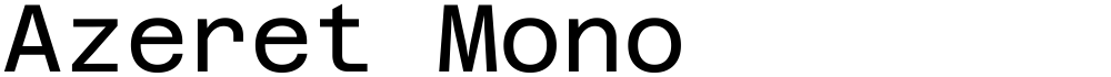 Azeret Mono