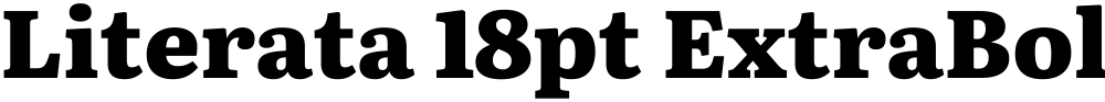 Literata 18pt ExtraBold