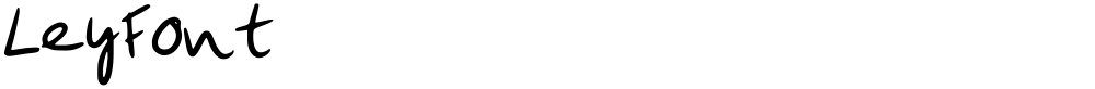 LeyFont